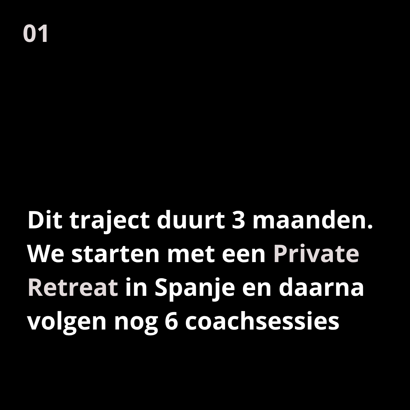 Keuze 1 Exclusive Journey to Freedom